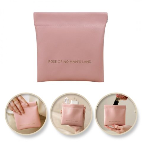 Organizer na wkładki higieniczne, elegancka saszetka do torebki, ekoskóra ORM34R