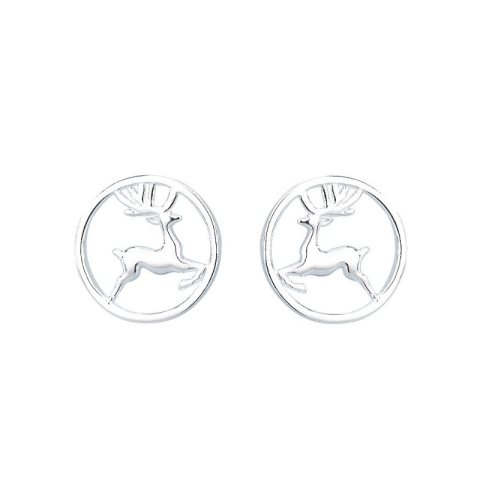 KOLCZYKI SREBRO 925 RODOWANE MINI KST1839