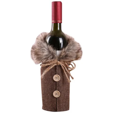 Pokrowiec na butelkę, wino Boże Narodzenie