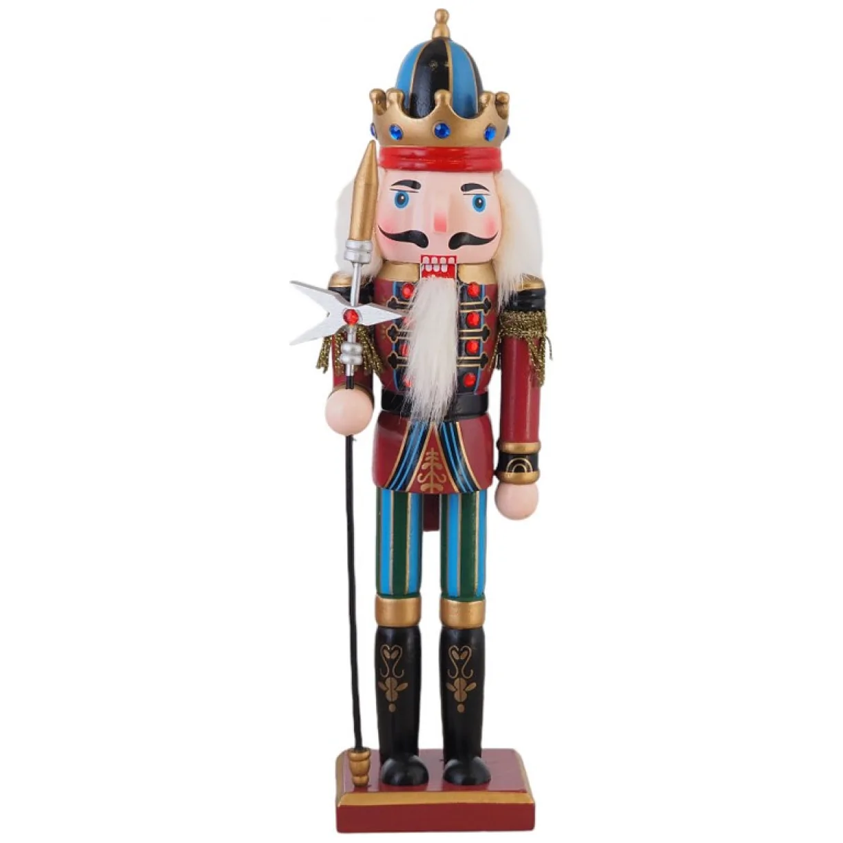 Figurka Dziadek do Orzechów BOŻE NARODZENIE 30 cm - obrazek 2