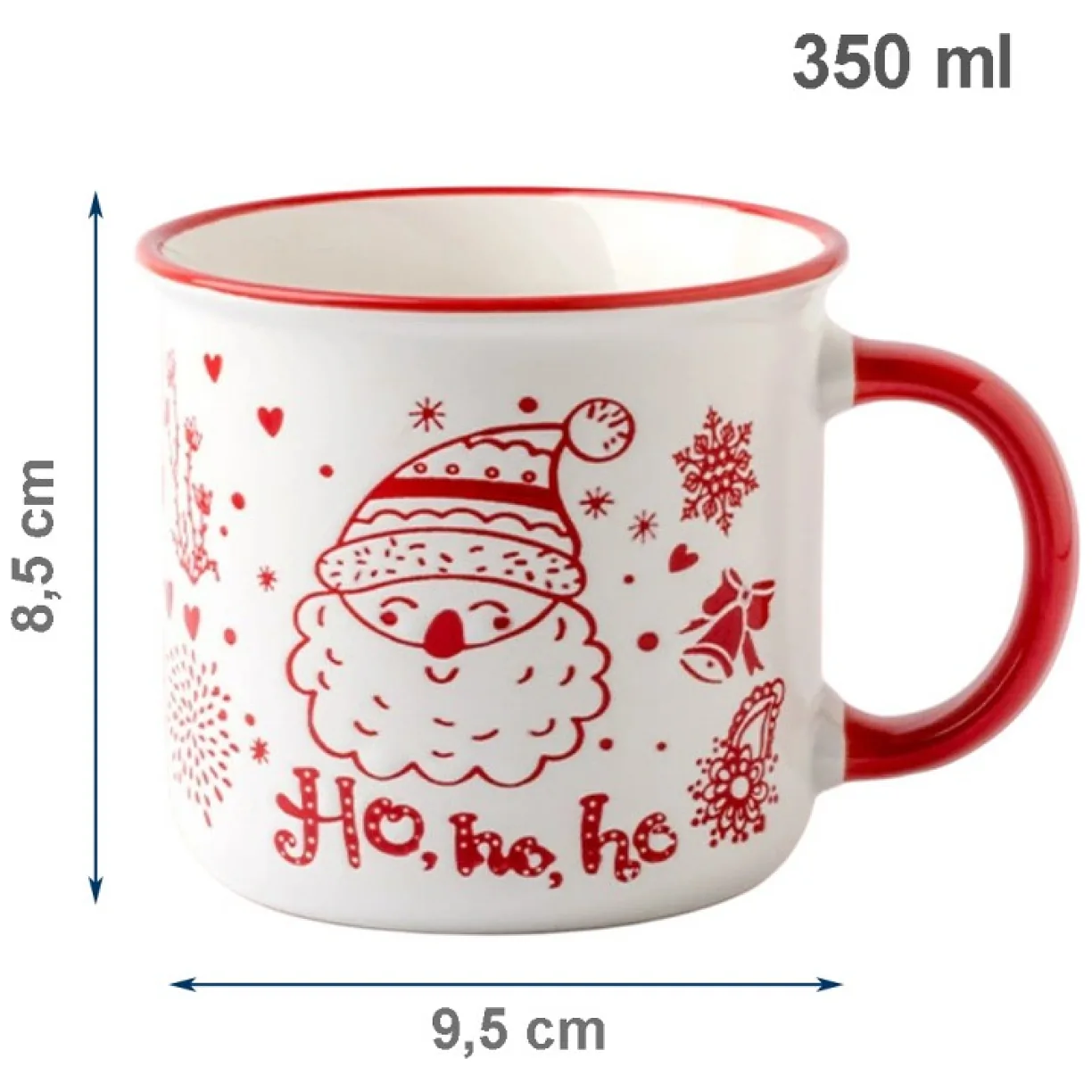 Świąteczny Kubek ceramiczny 350 ml + Pudełko na Prezent - obrazek 3