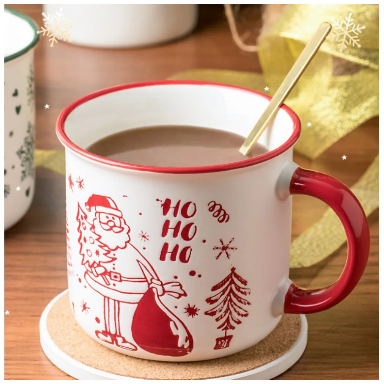 Świąteczny Kubek ceramiczny 350 ml + Pudełko na Prezent - obrazek 5