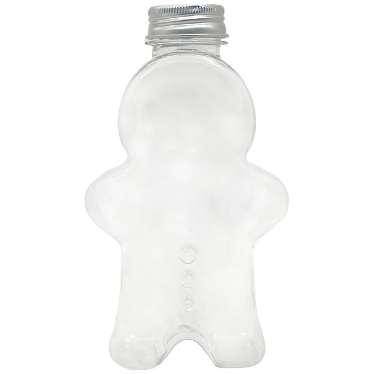 Butelka dekoracyjna 350ML kształt pierniczka z szalikiem i czapeczką 17cm - obrazek 8