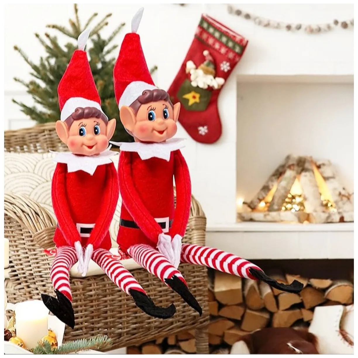 Elf, figurka skrzat krasnal zabawa adwentowa - obrazek 2