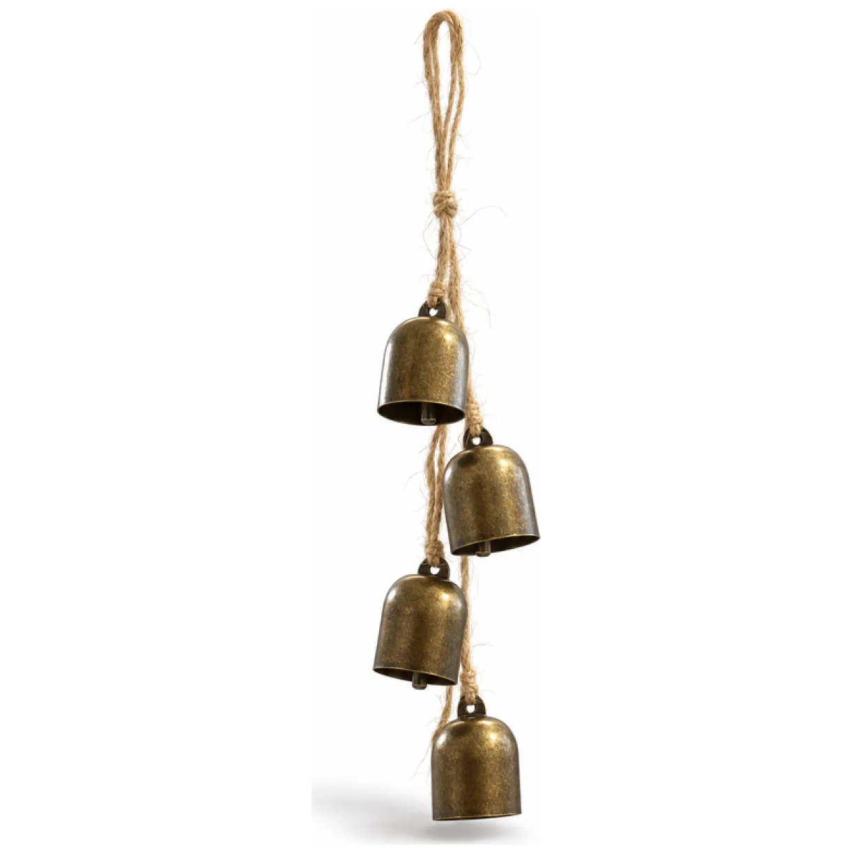 Świąteczna dekoracja- metalowe 4 dzwonki, dzwoneczki 35 cm - obrazek 4
