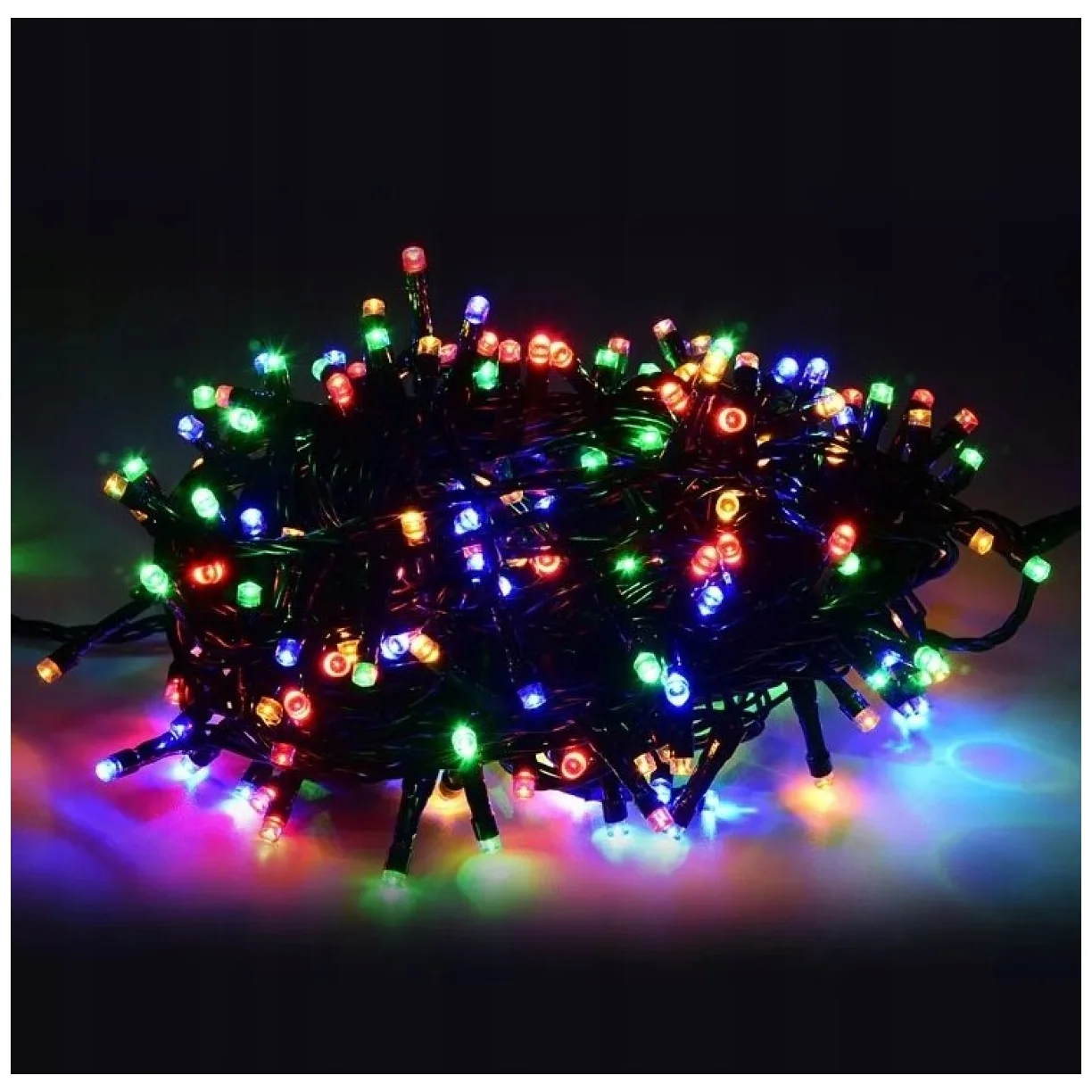 Światełka lampki wewnętrzne/zewnętrzne 500 LED Multikolor - obrazek 5