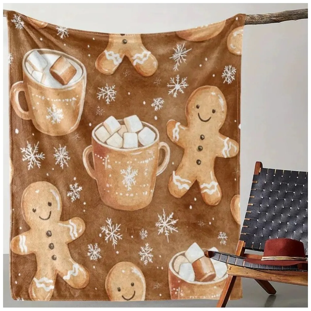 Mięciutki koc XL Flannel 150x200cm GRUBY MIĘKKI NARZUTA - obrazek 6