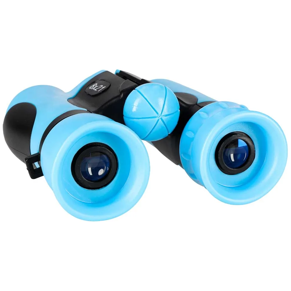 Lornetka dla dzieci do obserwacji ptaków nieba 8x 21mm HD pokrowiec niebieska - obrazek 6