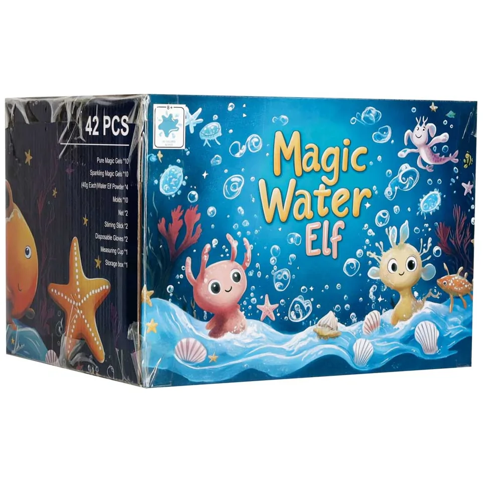 Żel magiczny wodny figurki żelowe zestaw kreatywny żele foremki - obrazek 11